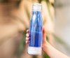Butelka termiczna STREET ze szkła i tritanu 520 ml niebieski