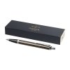 Długopis Parker IM metalowy z Twoim grawerem + pudełko prezentowe espresso/srebrny