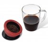 Kubek z zaparzaczem do kawy 350 ml PAO Duo Dripper czarno-czarny