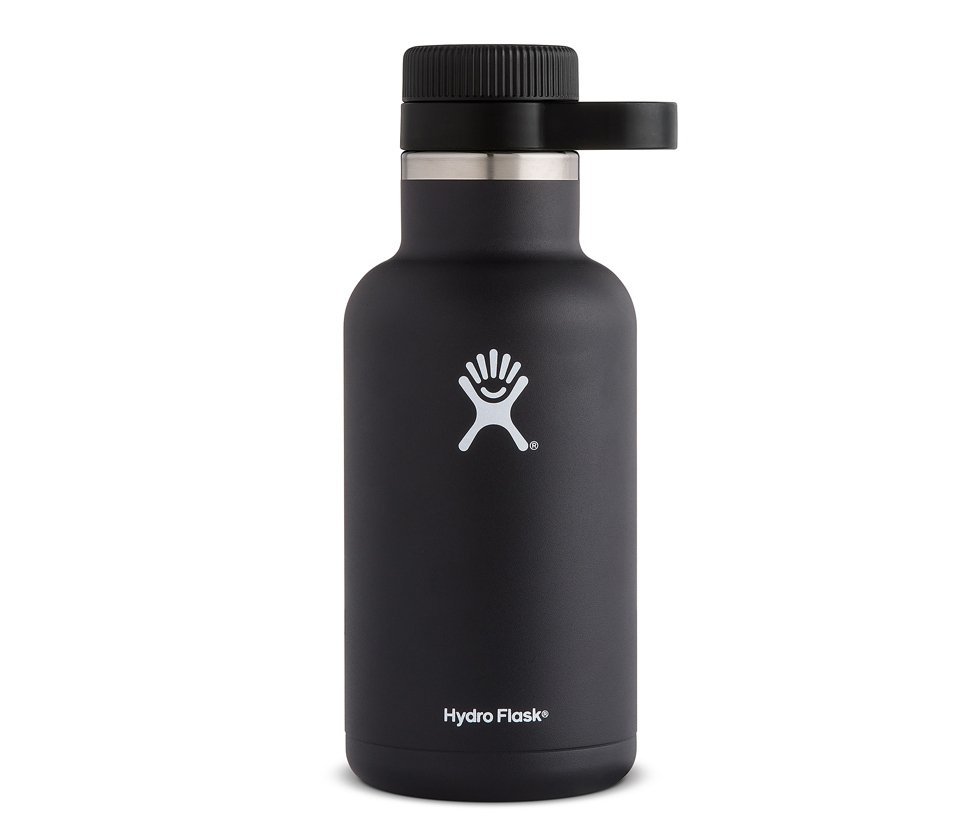 Termos na piwo Hydro Flask Growler Wide Mouth 1900 ml czarny