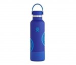 Butelka termiczna Hydro Flask 621 ml Flex Cap z podkładką Boot (niebieski) Wave  #RefillForGood