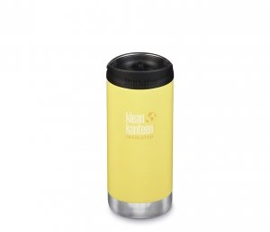 Kubek termiczny Klean Kanteen TKWide 355 ml Cafe Cap (buttercup) cytrynowy