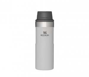 Kubek termiczny Stanley 350 ml TRIGGER ACTION TRAVEL MUG (beżowy) ASH