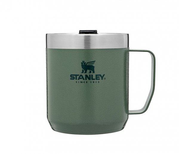 Kubek termiczny kempingowy Stanley Classic Camp Mug 350 ml zielony