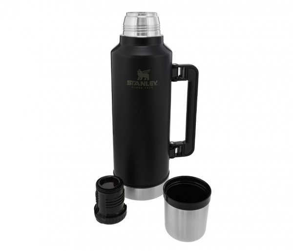 Termos stalowy Stanley LEGENDARY CLASSIC 1900 ml z rączką czarny MATTE BLACK