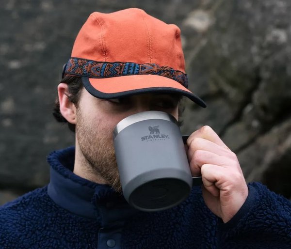 Kubek termiczny kempingowy Stanley Classic Camp Mug 350 ml grafitowy