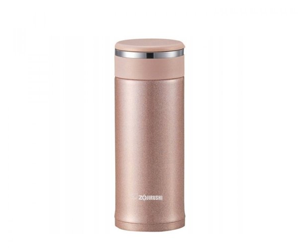 Butelka termiczna termos Zojirushi SM-JTE 340 ml z zaparzaczem różowy pink champagne