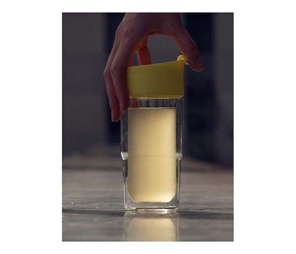 Kubek termiczny szklany szczelny SIGG Mug Black 370 ml czarny