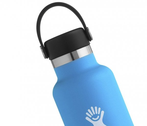 Butelka termiczna Hydro Flask 709 ml Standard Mouth With Flex Cap niebieski-pacific