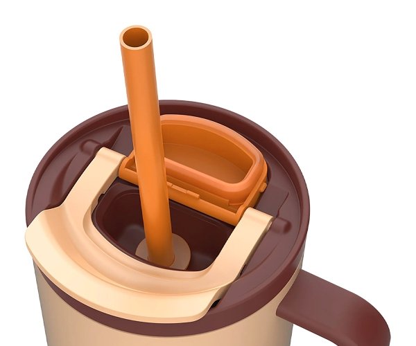 Kubek termiczny RIO Tumbler Kambukka 950 ml Almond Dream kawowy