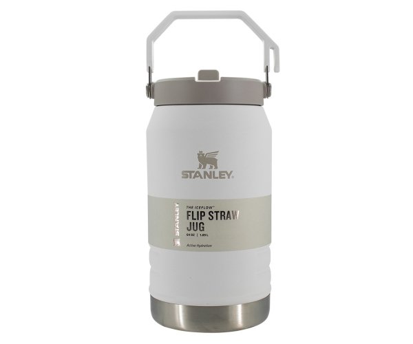 Bidon Stanley Jug 1900 ml The IceFlow™ Flip Straw 2.0 biały Frost