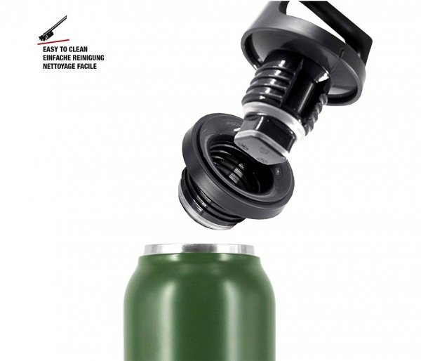 Termos na napoje SIGG Hot &amp; Cold 750 ml z kubkiem zielony Leaf Green