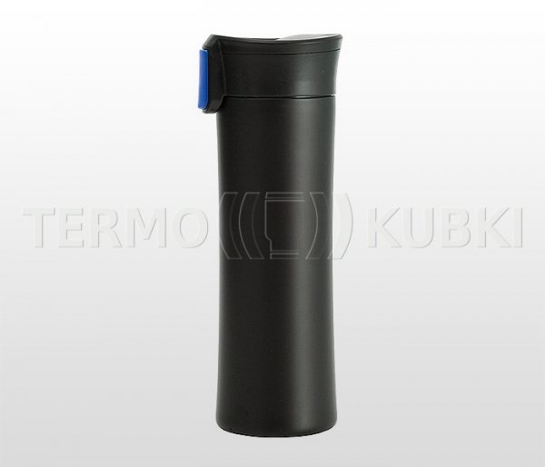 Kubek termiczny 540 ml ASTON (czarny/niebieski)