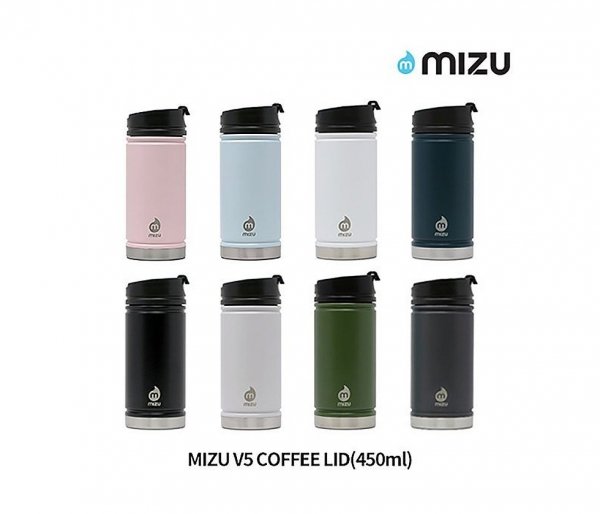 Kubek termiczny MIZU V5 Coffee Lid 450 ml turkusowy sea glass