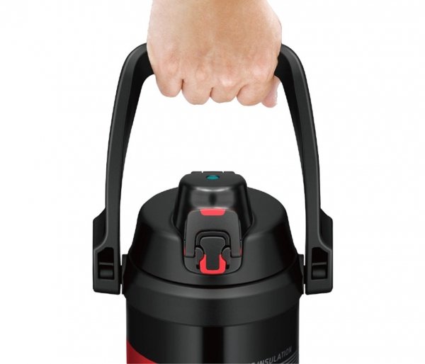 Termos nawadniający Thermos Sport 2000 ml z rączką czarny