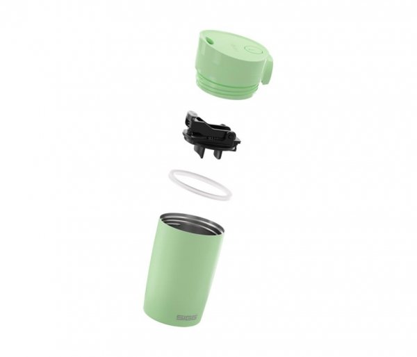 Kubek termiczny Miracle Mug Milky Green 270 ml zielony