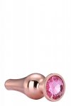 GLEAMING LOVE ROSE GOLD PLEASURE PLUG S