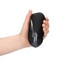 Vibrating Masturbator Sleeve - Licorice Black