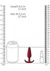 Slim Butt Plug - Red