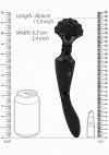 Stymulator- Shiatsu Bendable Massager Wand - Black