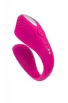 A-TOYS Vibrator for couples Cobrum, silicone, pink, 9.6 cm