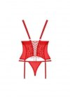 Bielizna-Blossmina gorset i stringi 6XL/7XL