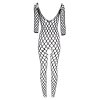 Fishnet Catsuit Safiya- Black