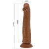 PRETTY LOVE - SHARIFE 10(254mm) Sliding Skin Series TPR, Suction base Bendable