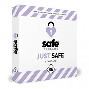 SAFE - Condoms Just Safe Standard (36 pcs)