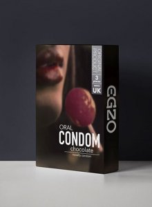 Prezerwatywy EGZO Oral condom CHOCOLATE 3pc