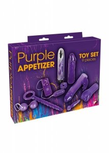 Purple Appetizer 9-piece set