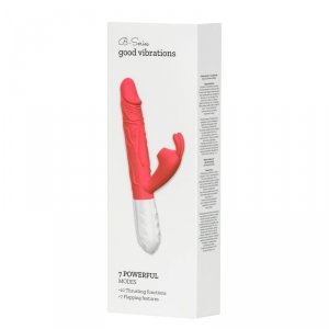 Silicone Vibrator 7 Vibration modes -
10 thrusting and
7 Flapping