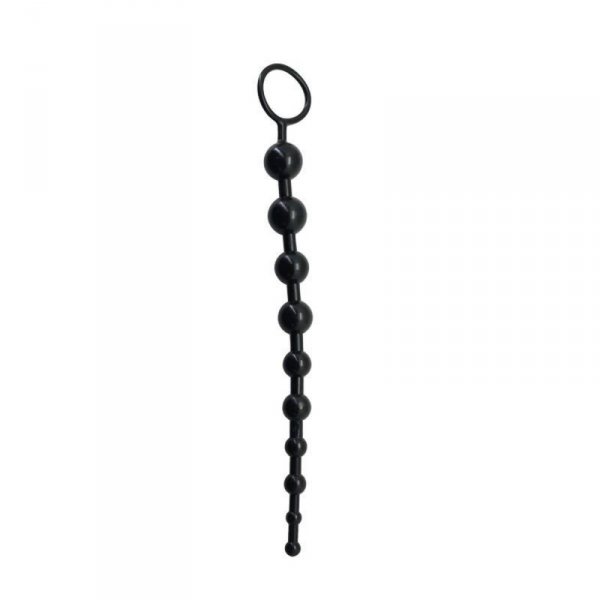 Palline anali Timeless Jelly 10 colore nero
