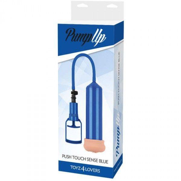 Pompka-Sviluppatore a pompa pump up push touch sense blue