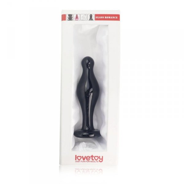 4.5&quot;&quot; Glass Romance Black