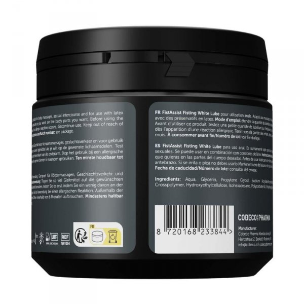 Fist Assist Fisting White Lube 500ml