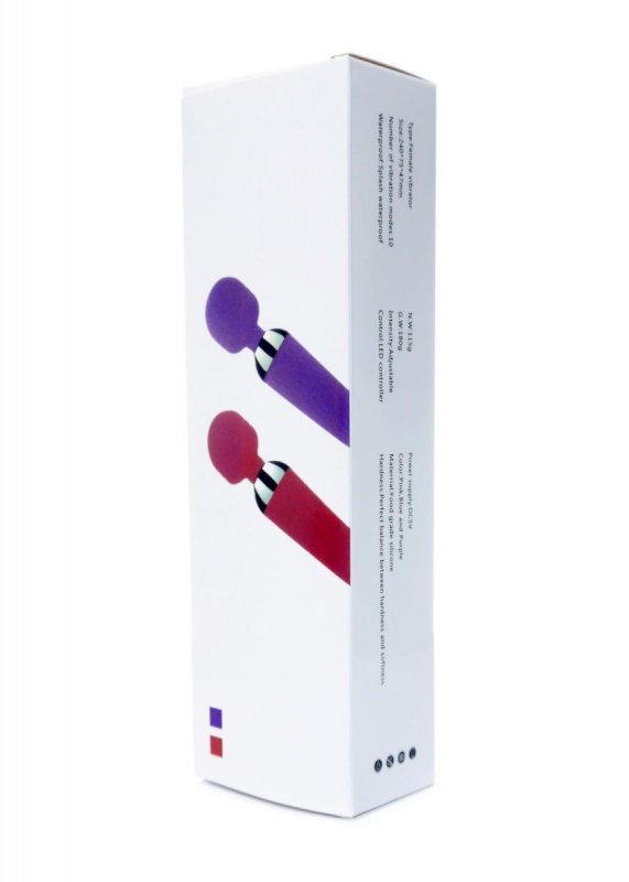 Stymulator-Power Massager Wand USB Purple 10 funkcji