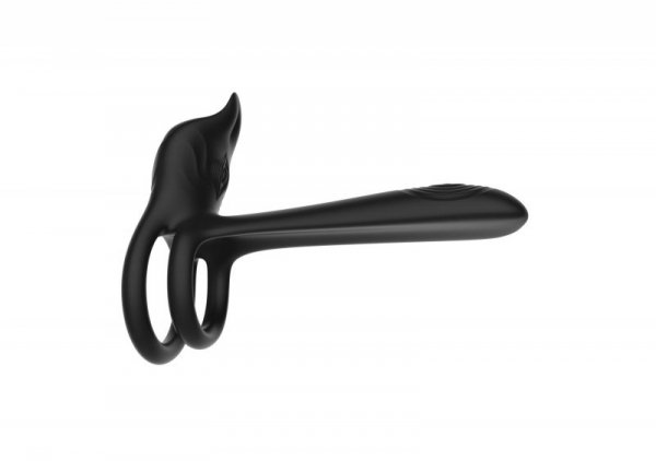 Stymulator - Double vibrating ring - USB 10 Functions / Remote Control