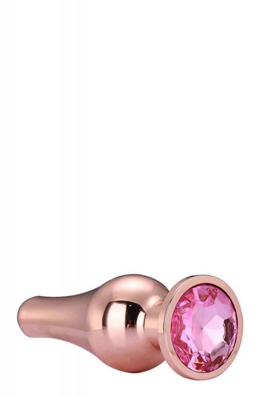 GLEAMING LOVE ROSE GOLD PLEASURE PLUG S