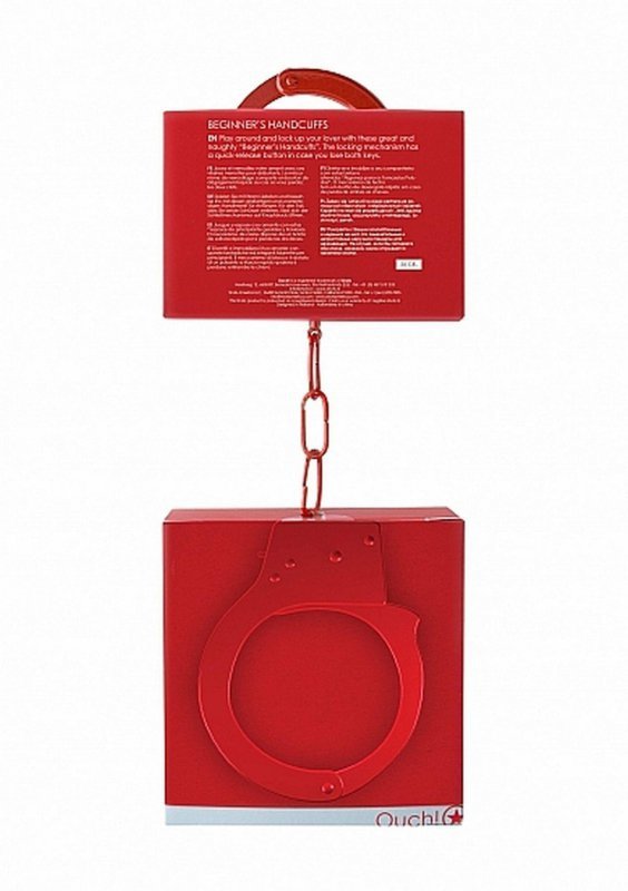 Beginner&quot;&quot;s Handcuffs - Red