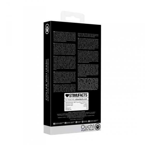 Neoprene Collar with Leash