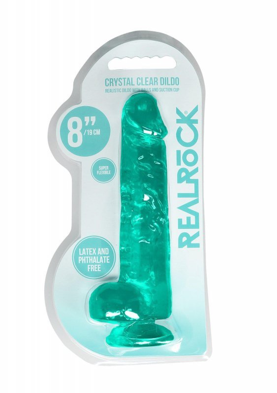Realistic Dildo with Balls - 8&quot;&quot;&quot;&quot;/ 21 cm