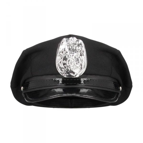 Police Costume - S/M - Black