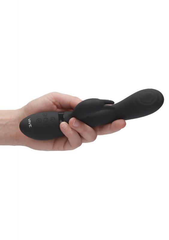 Cato - Pulse G-spot Rabbit - Black