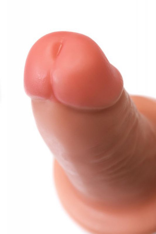 Realistic dildo Caliber 14/6 , PVC, flesh,  length 14cm, diameter 6cm