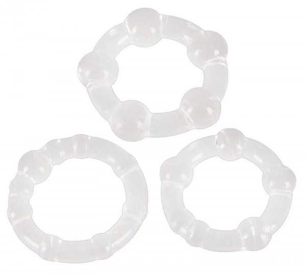 Cock Rings Set &quot;Get Hard&quot; clea
