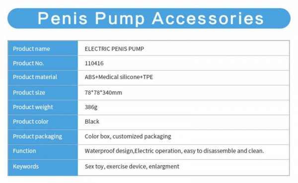 Pompka- PASSION PUMP, PREMIUM RECHARGEABLE AUTOMATIC WATERPROOF PUMP