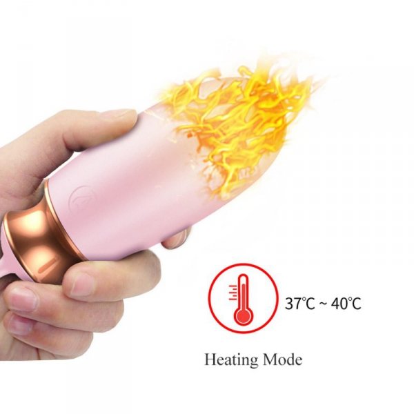 Jajko/wibr-Vibrating Silicone Love EGG USB 10 Function / Heating / Voice Control