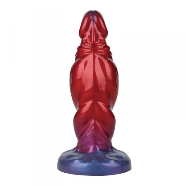 Power Monsters Shadow Behemoth – 22 cm Rippled Monster Silicone Dildo