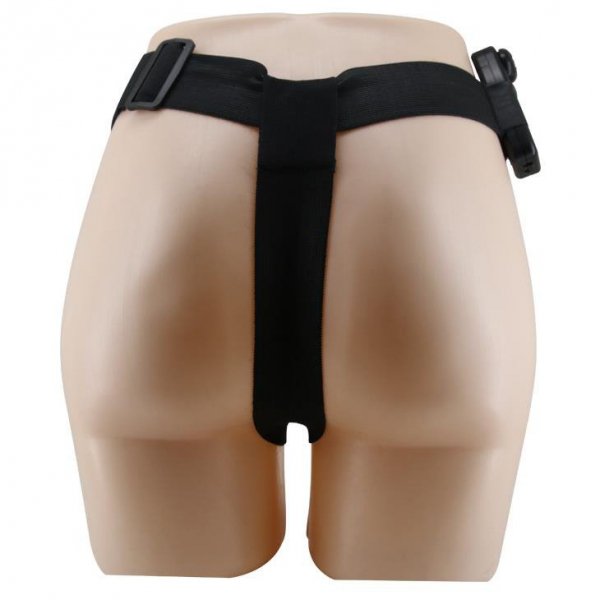 BAILE- Ultra Passionate Harness Dual Penis 6,2&#039;&#039;